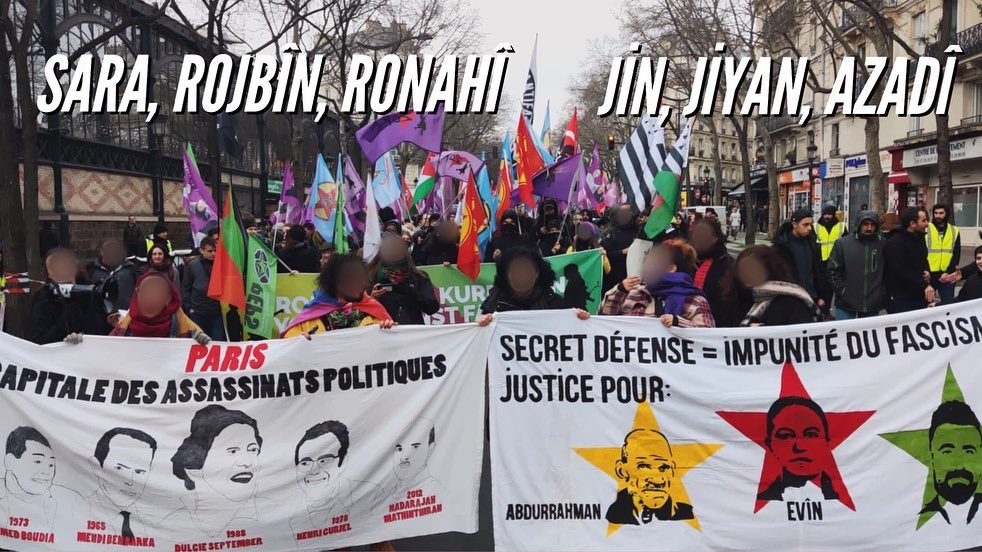 Une manifestation européenne pour le Kurdistan libre !
