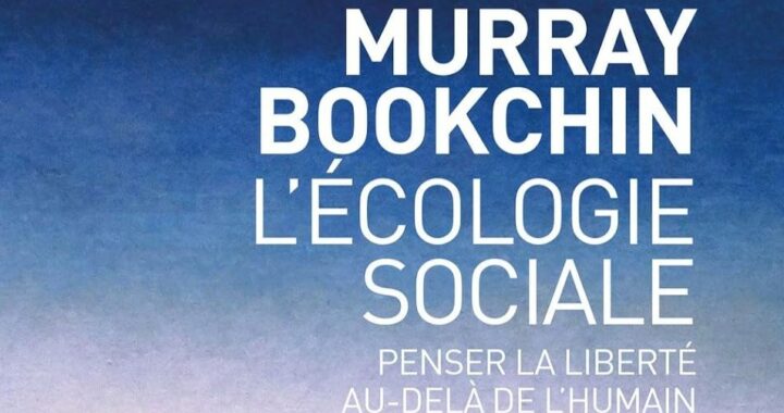 Couverture de "L’écologie sociale" de Murray BOOKCHIN